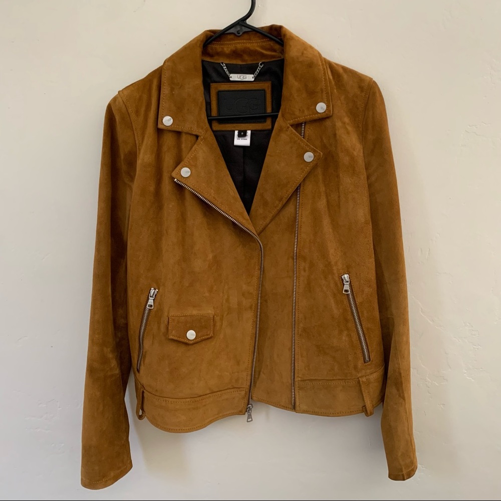 UGG Suede moto jacket